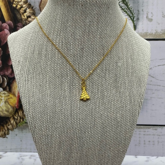 2 for$15 -Christmas charm gold necklace with pendant - Picture 4 of 8